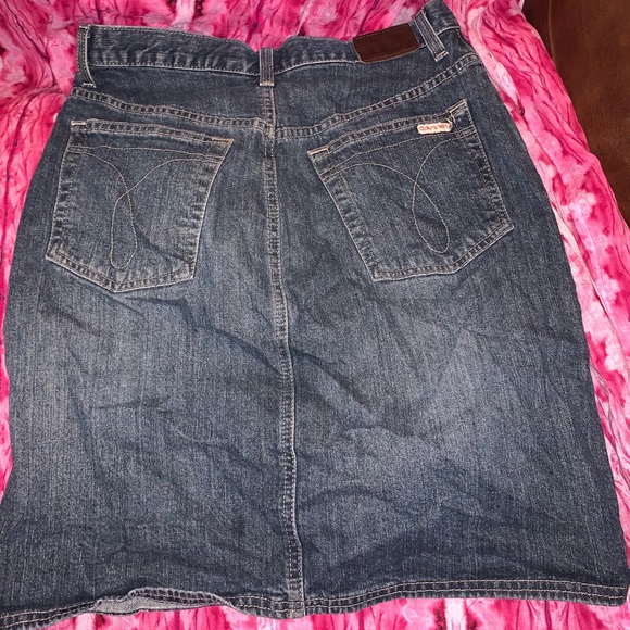 Calvin Klein Jeans Mini-skirt sz6 - Picture 5 of 7